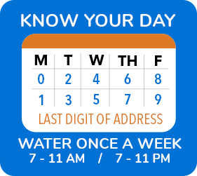 Drought Watering Days