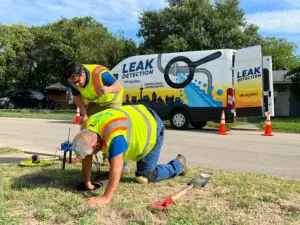 leak detection crew